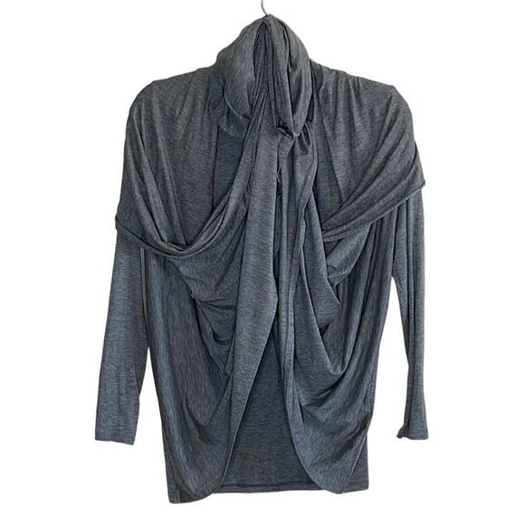 Alice + Olivia Drape Wrap Around Lightweight‎ Cardigan XS - Picture 1 of 7